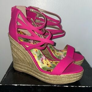 Charlotte Russe wedge shoes size 8